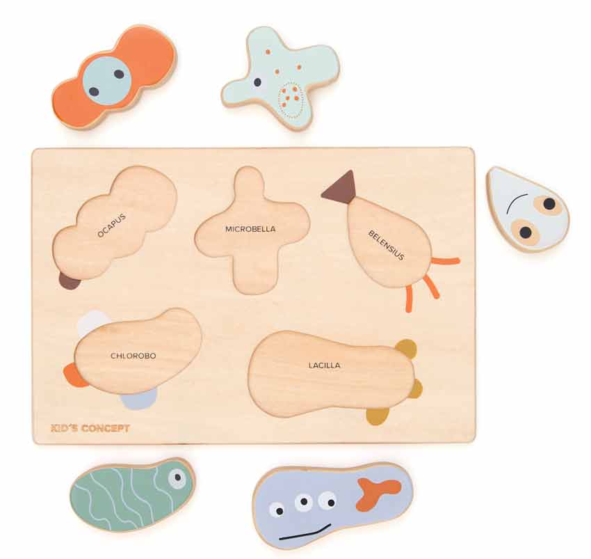 Kids Concept Rahmenpuzzle Mikro-Neo,5-teilig