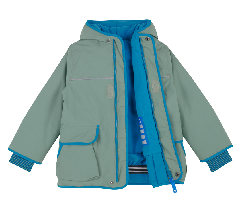 Finkid Winterjacke Talvi Sport Green Bay/ Mosaic