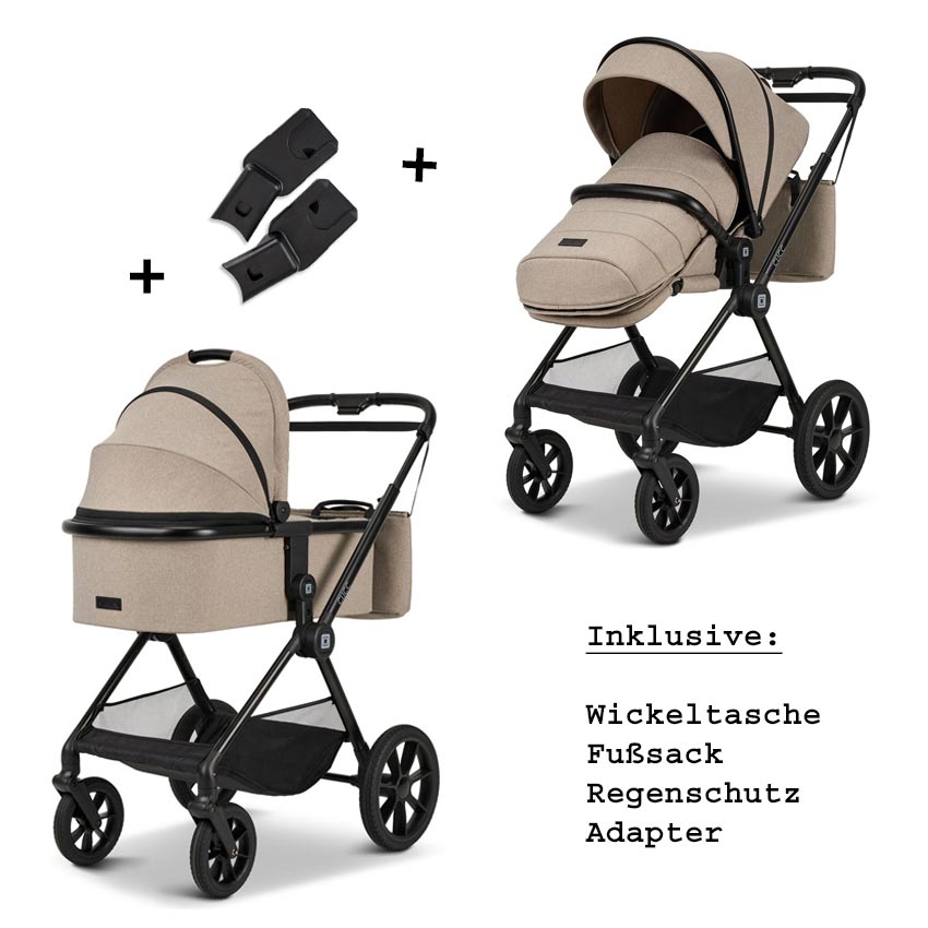 Moon CLICC pram with accessoires 2024