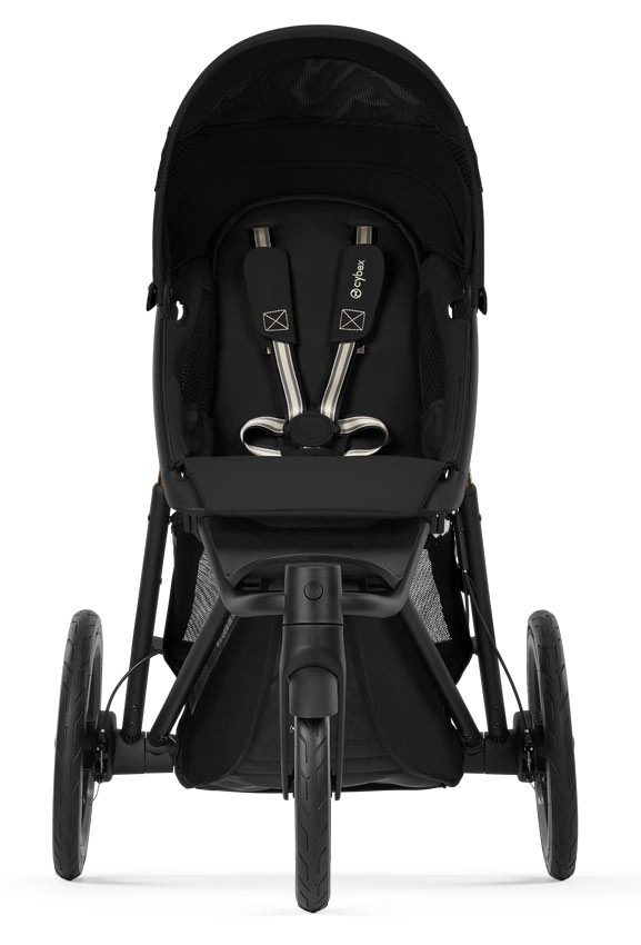 Cybex AVI Spin Jogging Kinderwagen Moon Black