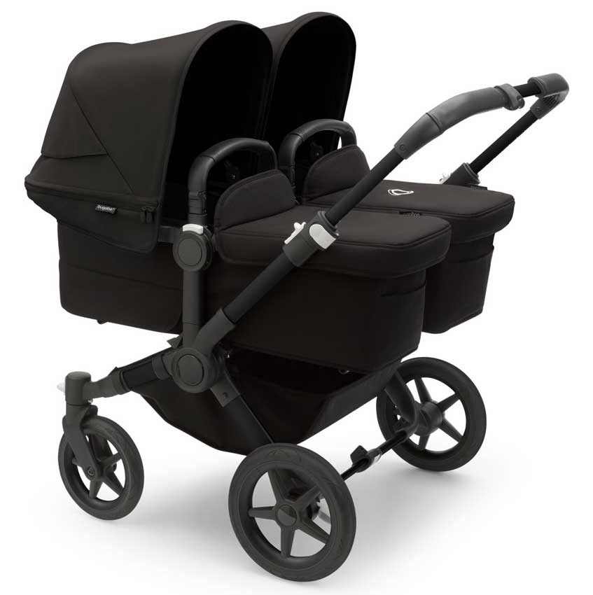 Bugaboo Donkey 5 Twin Zwillingskinderwagen Black