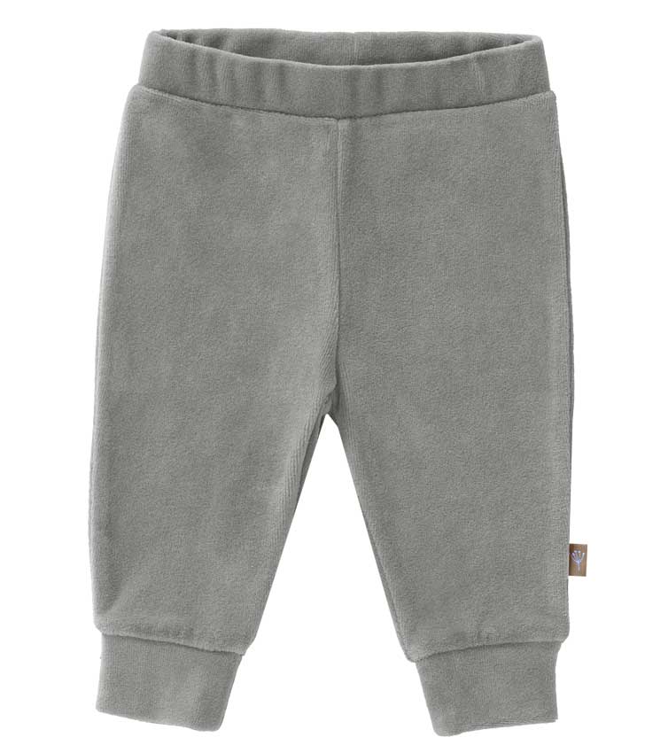 Fresk Babyhose Velours grau