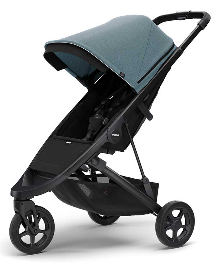 Thule Spring Buggy Schwarz - Teal melange