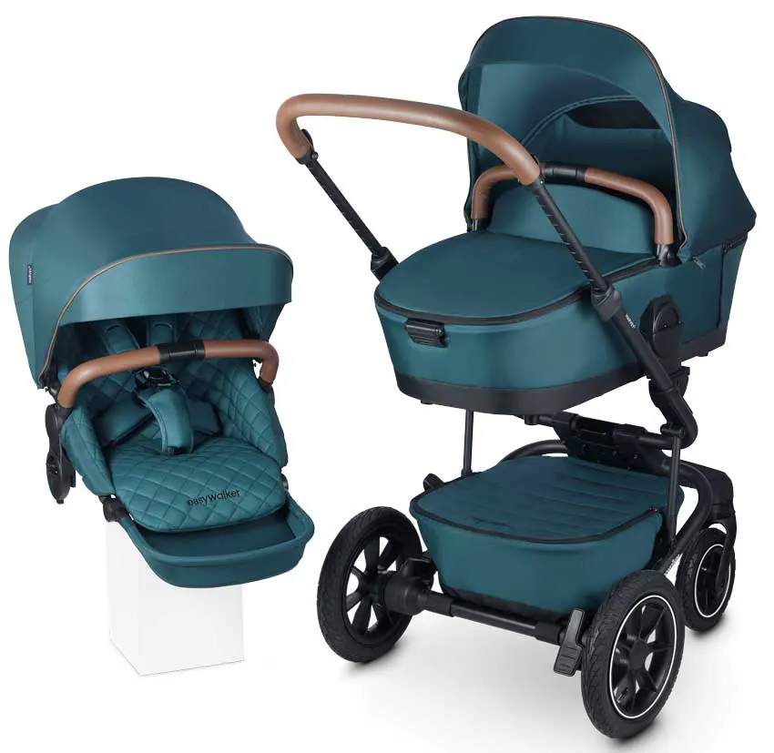 Easywalker Harvey 5 Premium Kinderwagen Air Jade Green