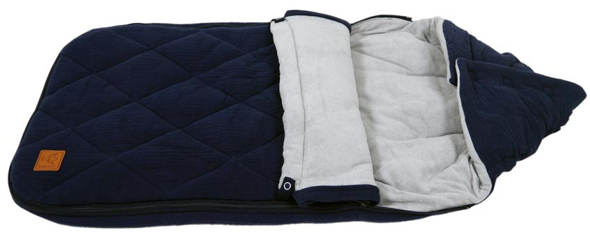 Kaiser Sommerfußsack Annabel Navy