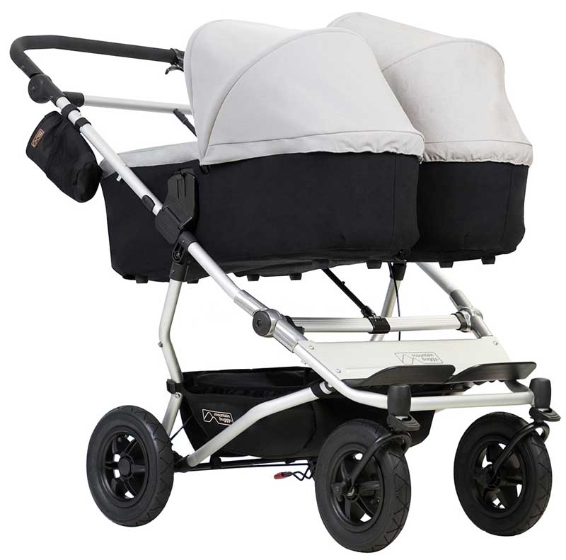 Mountain Buggy Zwillingskinderwagen Duet grau