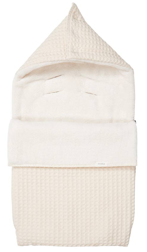 Koeka Baby Fußsack Natural-Pebble