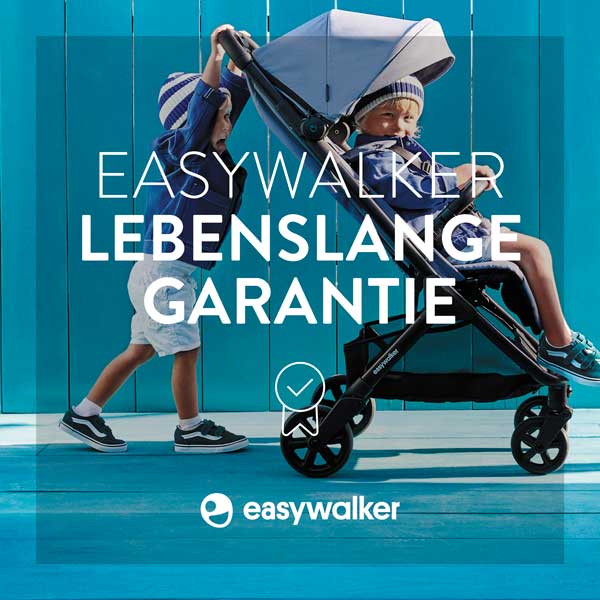 Easywalker lebenslange Garantie