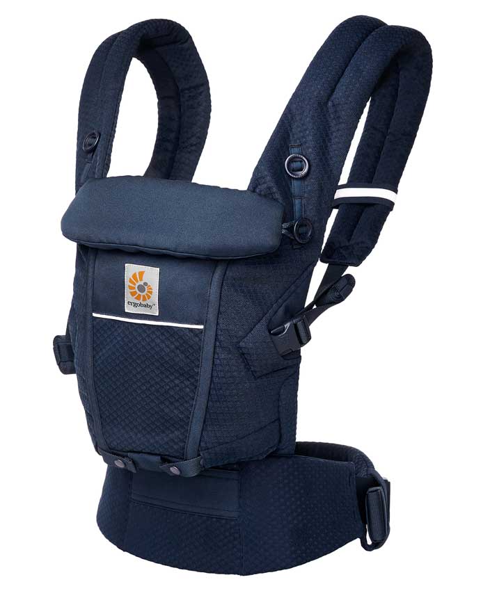 Ergobaby Adapt Soft Flex Mesh Babytrage Midnight Blue