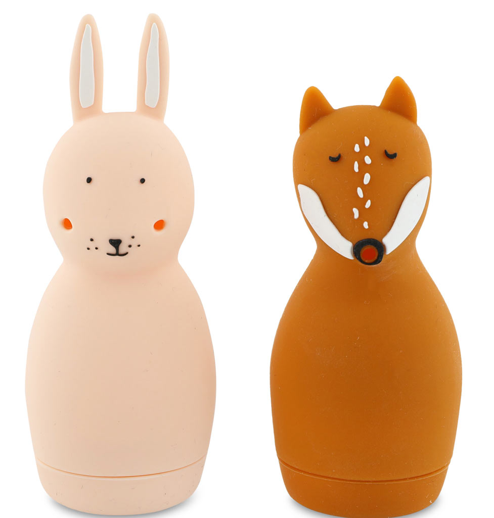 Trixie Badespielzeug Spritztiere Mrs. Rabbit & Mr. Fox