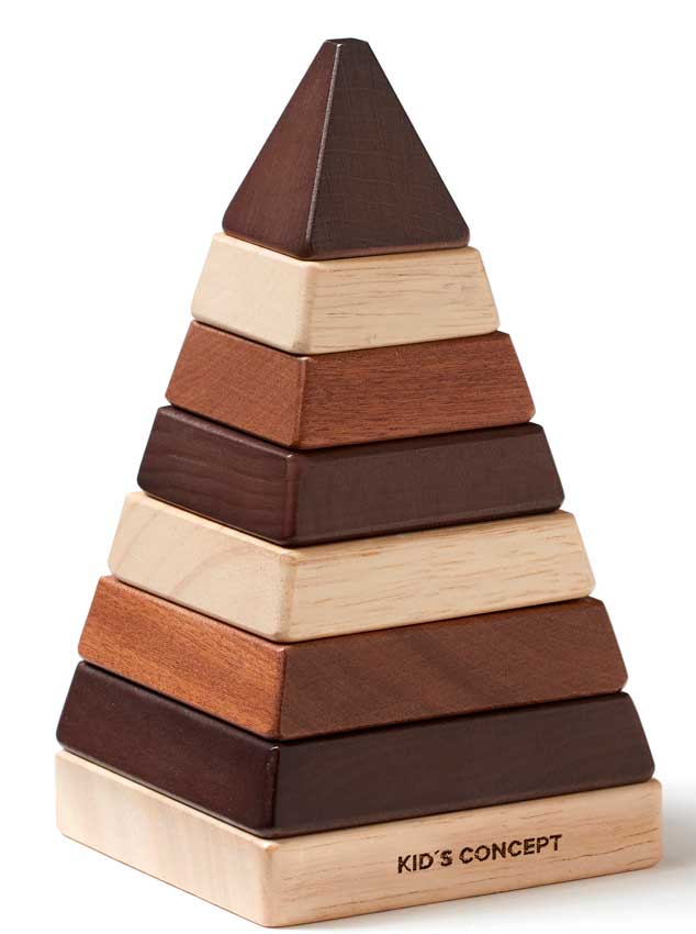 Kids Concept Stapelpyramide Natur Neo