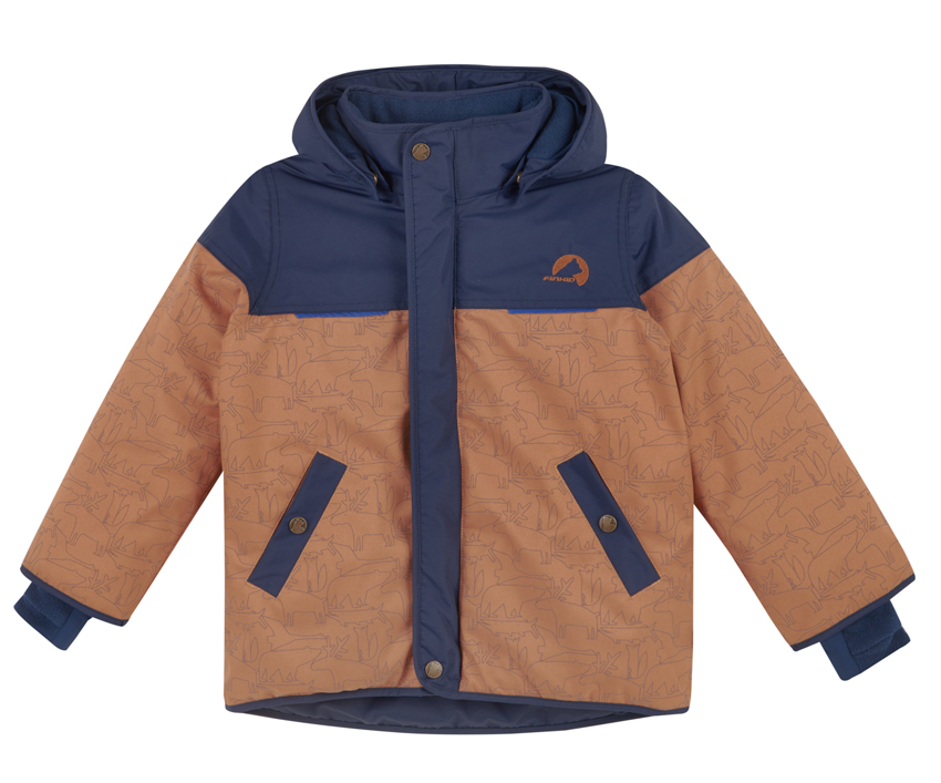 Finkid Winterjacke Koira Ice Almond Navy