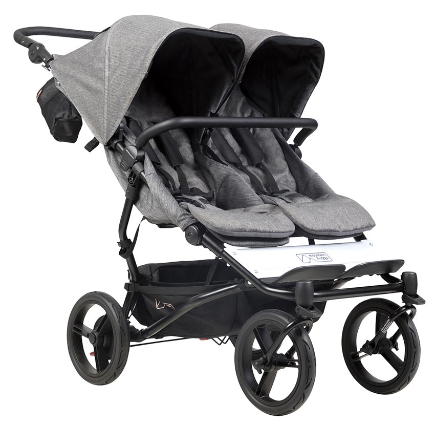 Mountain Buggy Zwillingskinderwagen Set Duet Herringbone