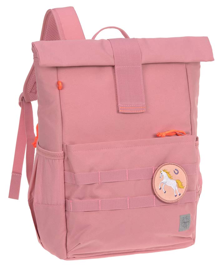 Lässig Kinderrucksack Rolltop Medium Pink