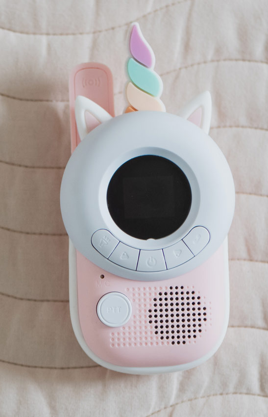 The Zoofamily Walkie Talkie Einhorn