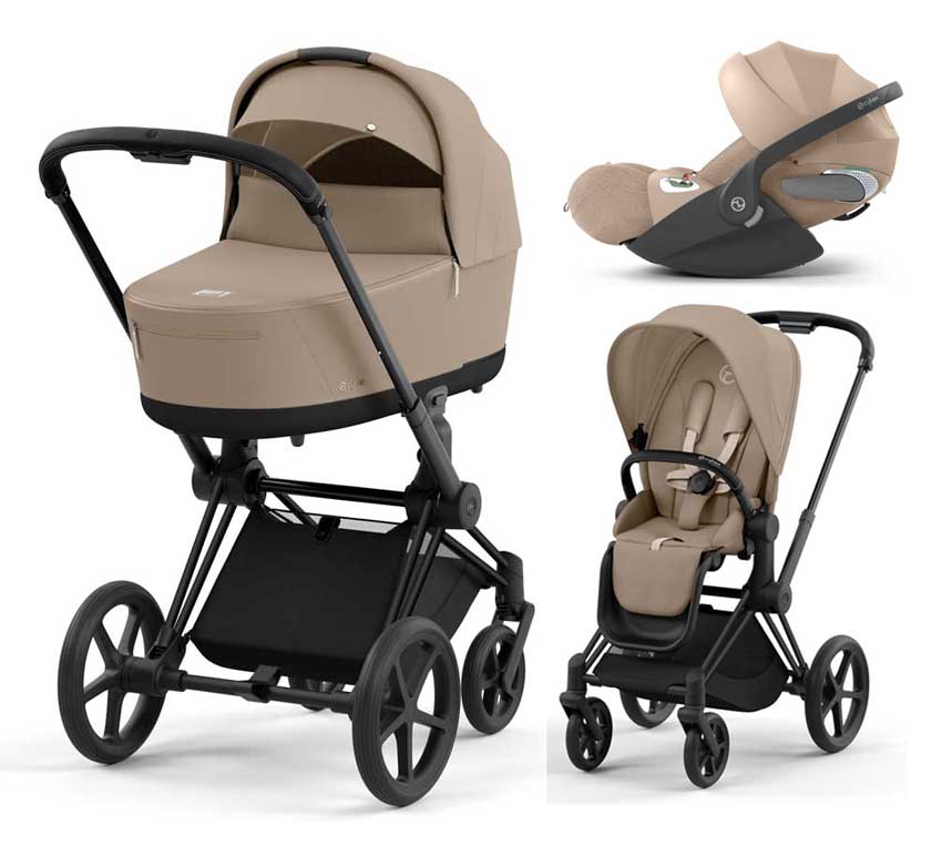 Cybex Priam 4 Set 3-in-1 mit Cloud T i-Size Babyschale