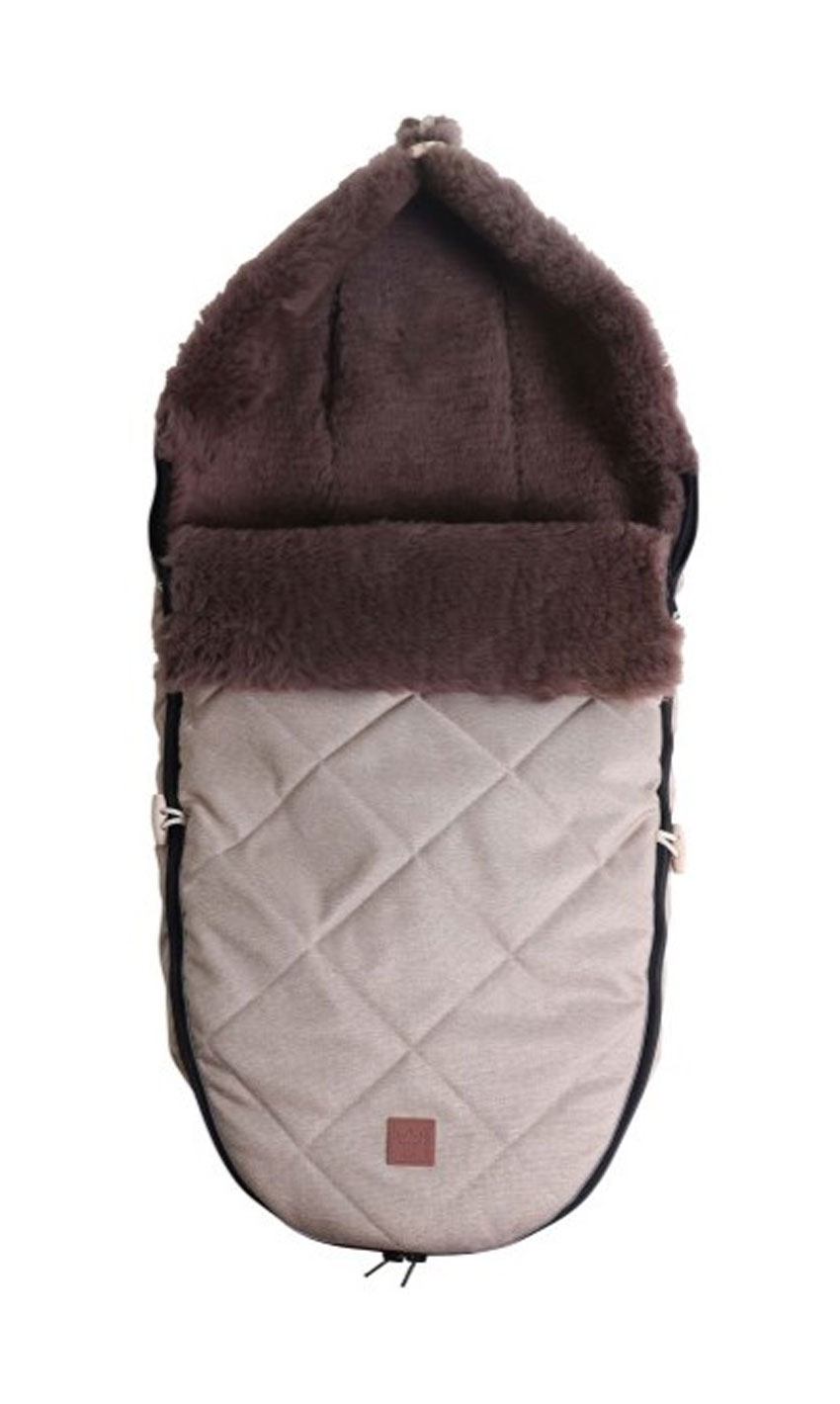 Kaiser lambskin footmuff Toffee