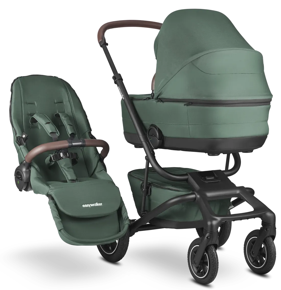 Easywalker Jimmey Explore Kinderwagen Pine Green