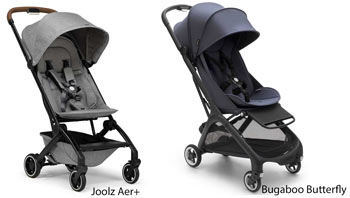 Reisebuggys im Vergleich. Der Bugaboo Butterfly vs. Joolz Aer+