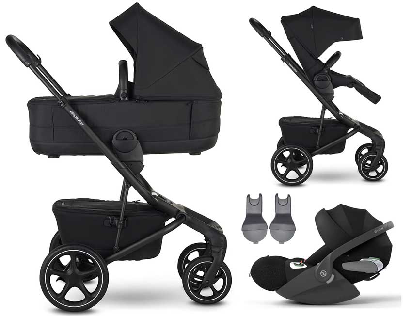 Easywalker Jimmey Kinderwagen Set 3-in-1 mit Cybex Cloud T i-Size