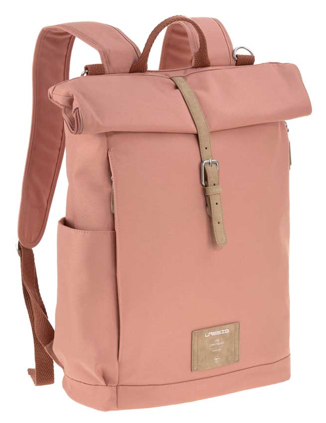 Lässig Wickeltasche Rolltop Cinnamon