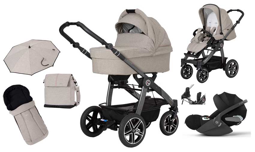 Hartan Racer GTS Kinderwagen 7-in-1 mit Cybex Cloud T i-Size - 2024