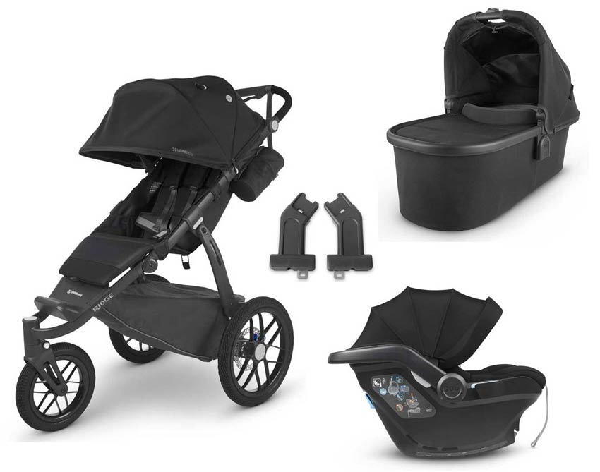 UPPAbaby Ridge 3-in-1 Set mit Mesa Babyschale