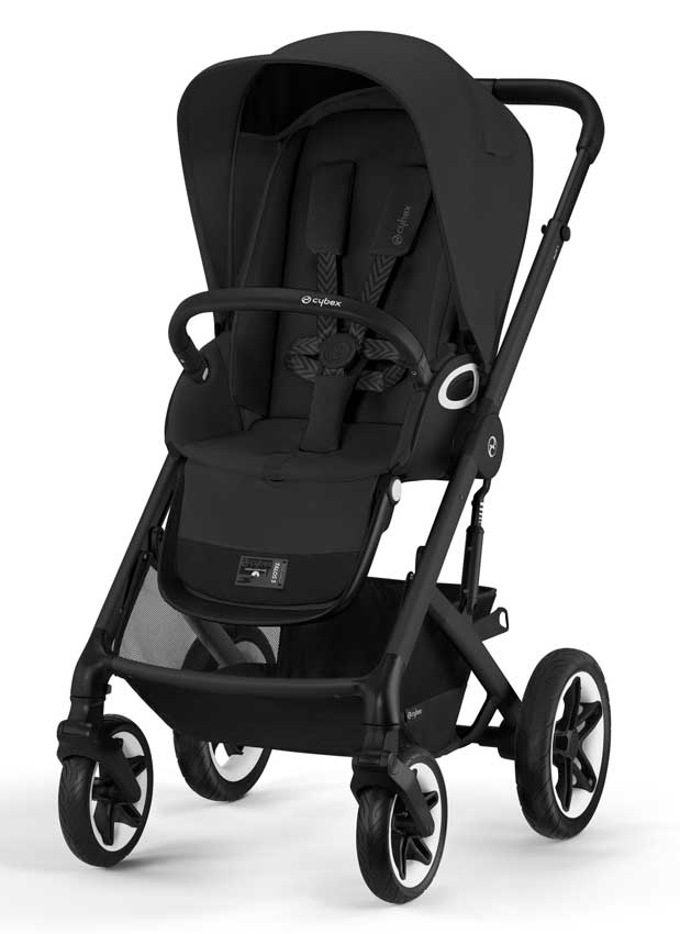 Cybex Talos S Lux Kinderwagen Moon Black