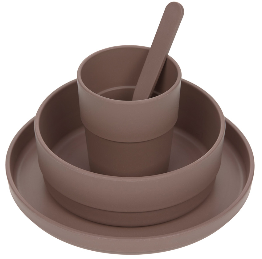 Lässig children dish set with cellulose