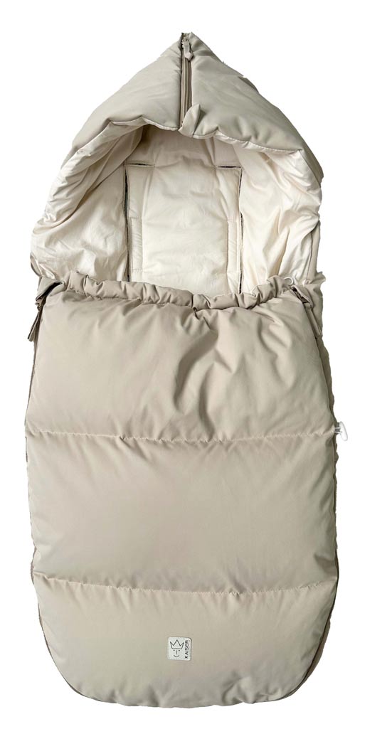 Kaiser Kinderwagen Fußsack Dowwny XL Sand