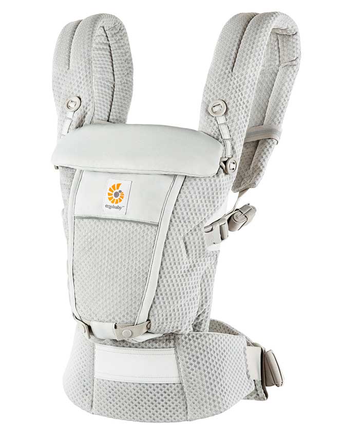 Ergobaby Adapt Soft Flex Mesh Babytrage Pearl Grey