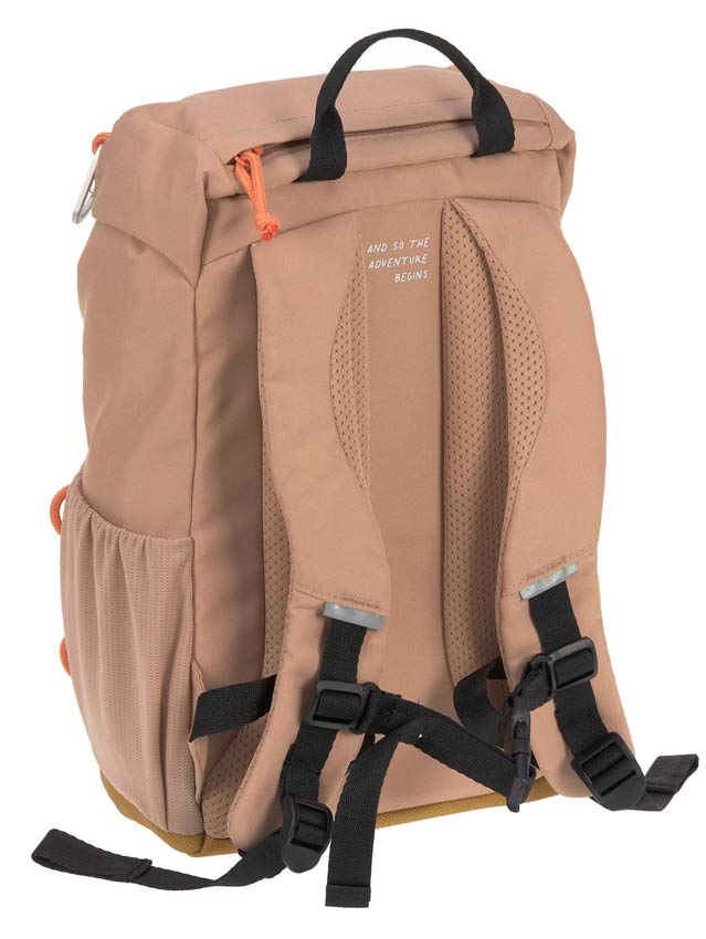 Lässig Mini Outdoor Kinderrucksack Nature Hazelnut gepolsterten Schultergurten