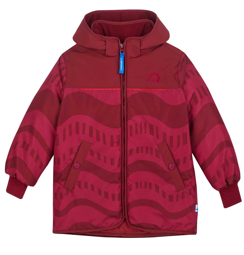 Finkid Winterjacke Kuvio Berry/Cranberry