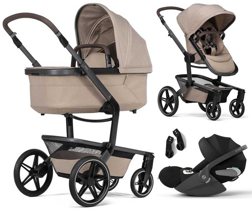 Joolz Day 5 pram set 3-in-1 with Cybex Cloud T i-Size baby car seat