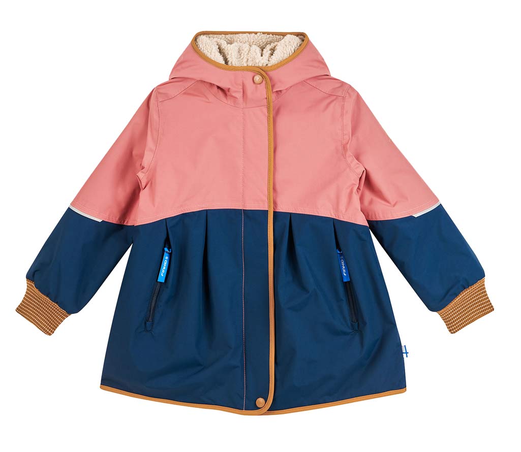 Finkid Winterjacke Mädchen Aina Mukka Rose Cinnamon