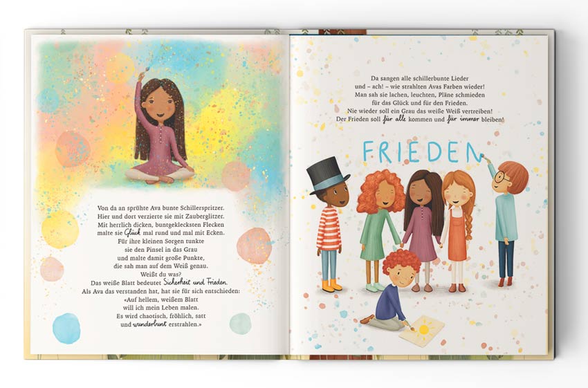 Ava und die Rückkehr der Farben - Kinderbuch