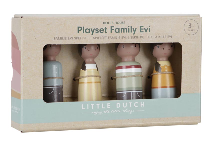 Little Dutch Puppenhaus Erweiterungsset Familie Evi