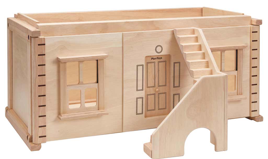 PlanToys viktorianisches Puppenhaus Untergeschoss