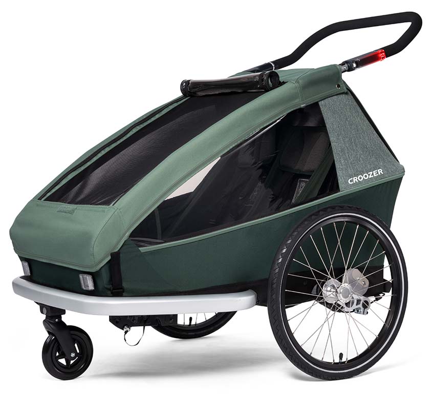 Croozer Vaaya 2 Kinderwagen Jungle green