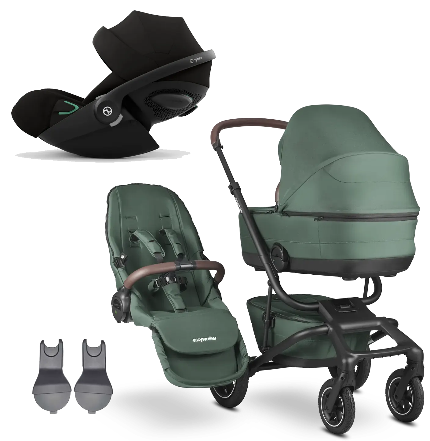 Easywalker Jimmey Explore 3-in-1 Set Pine Green