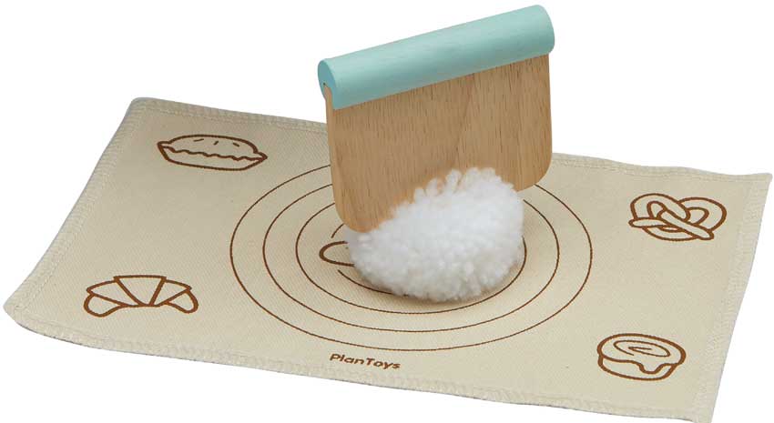 Plan Toys Brot Backset mit Brotschneidemesser