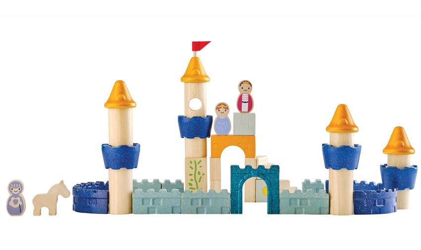 PlanToys Bauklötze Schloss