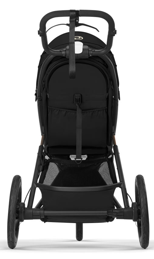 Cybex AVI Spin Jogging Kinderwagen Moon Black