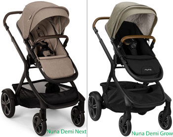 Nuna´s mitwachsende Kinderwagen im Vergleich: Der Nuna Demi Next vs. Nuna Demi Grow