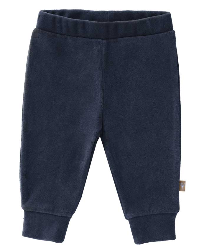 Fresk Babyhose Velours blau