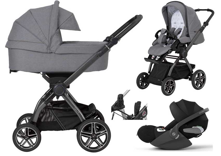 Hartan Topline 4.0 GTS Kinderwagen 3-in-1 mit Cybex Cloud T i-Size - 2024