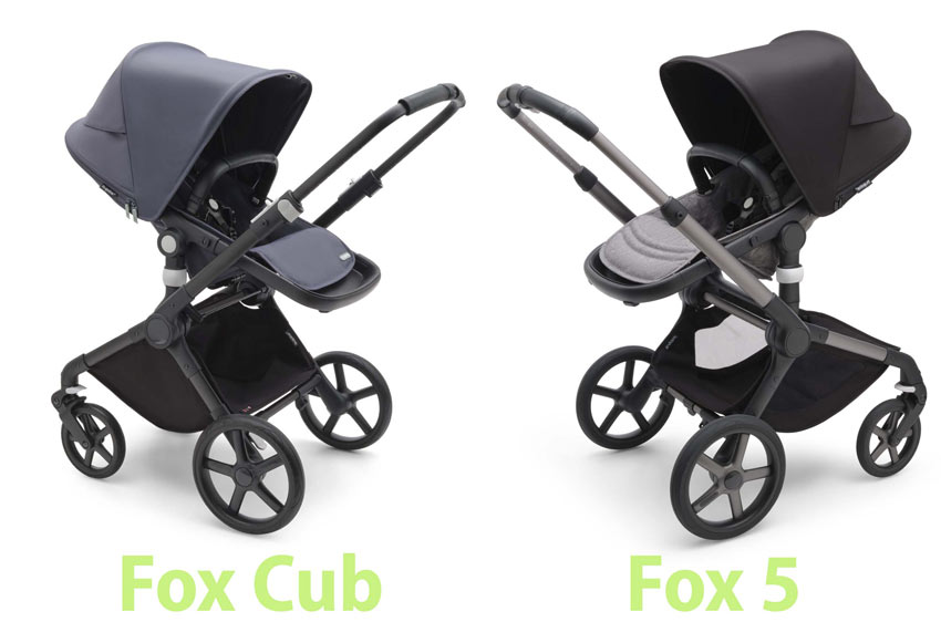 Bugaboo Fox 5 vs. Bugaboo Fox Cub