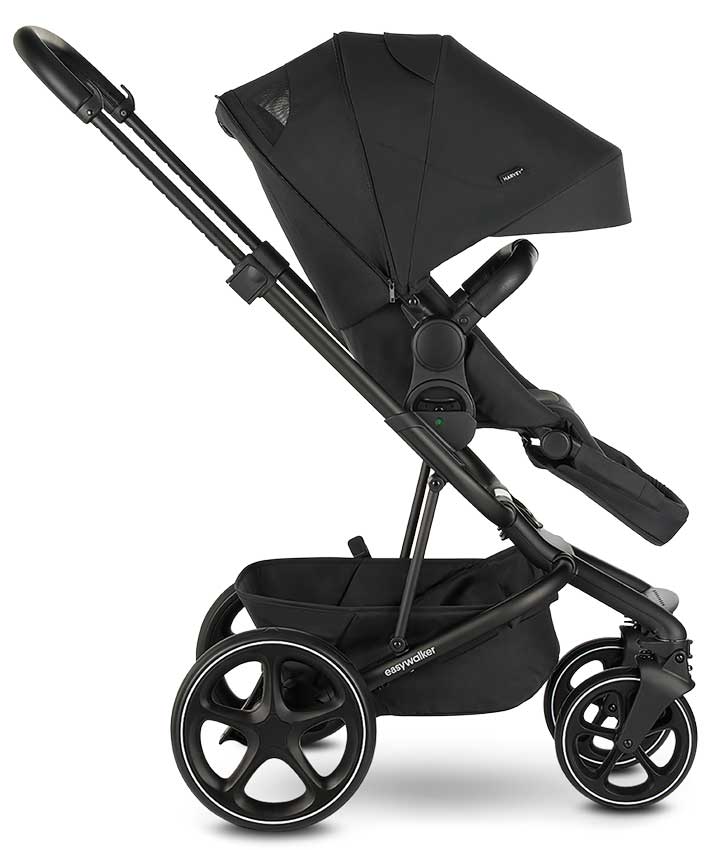 Easywalker Harvey 3 Kinderwagen Shadow Black Verdeck 