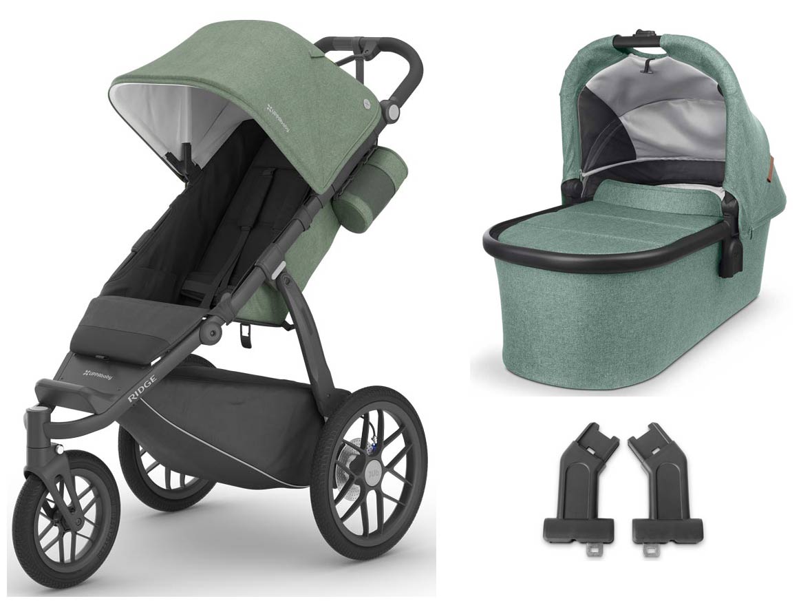 UPPAbaby Ridge Kombikinderwagen mit Babywanne gwen