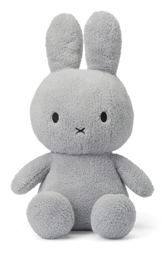 Miffy Kuscheltier Terry Light Grey